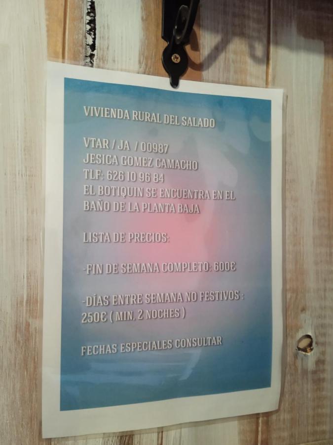 Vivienda Rural Del Salado Villa Jaen Luaran gambar